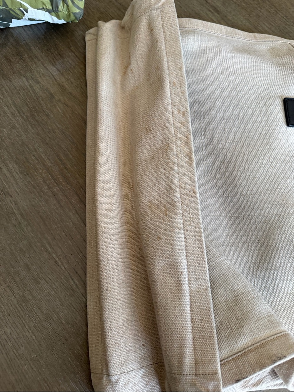 Authentic Saint Laurent Canvas Rive Gauche Tote in Ivory and Black - Picture 17 of 17
